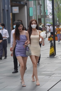 【精选街拍】Vol.2002 气质优雅吊带修身裙 [195P-2.32GB]