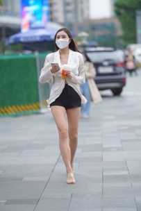 【精选街拍】Vol.2782 靓丽黑白搭配 [157P-1.50GB]