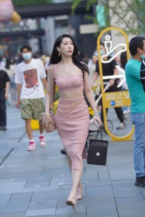 【精选街拍】Vol.2019 时尚甜美粉色套装裙 [172P-2.43GB]