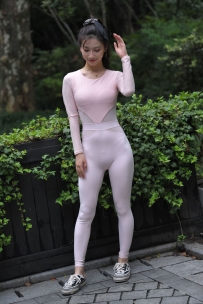 【精选街拍】Vol.1305 一只麋鹿摄影作品 - 粉色瑜伽裤美女 [197P+7V-7.44GB]